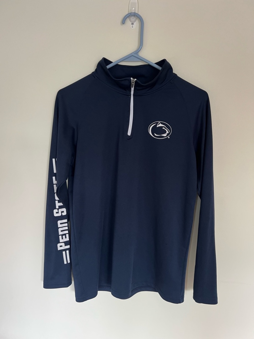 Colosseum Navy Youth Pullover with White Logo